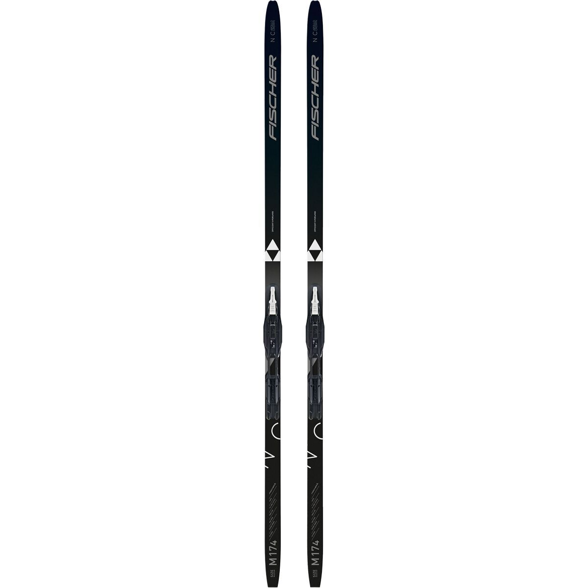 Fischer Apollo EF Mounted Ski - 2026 Blue/Black, L