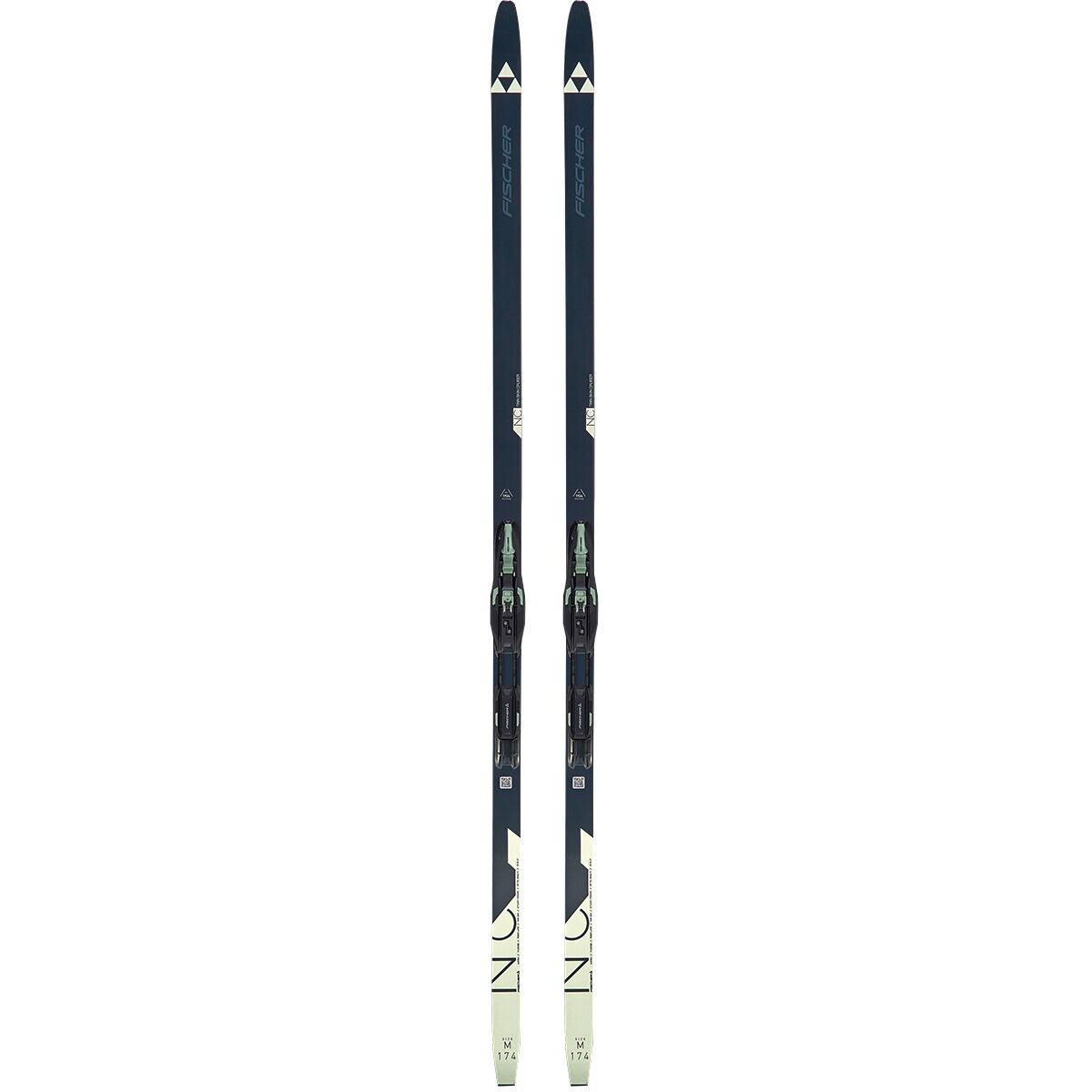 Image of Fischer Twin Skin Cruiser EF + Control Step-In Binding Set - 2027 Blue/Sand, S