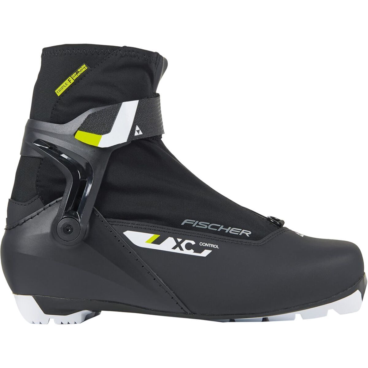 Image of Fischer XC Control Boot - 2026 Black/White, 41.0
