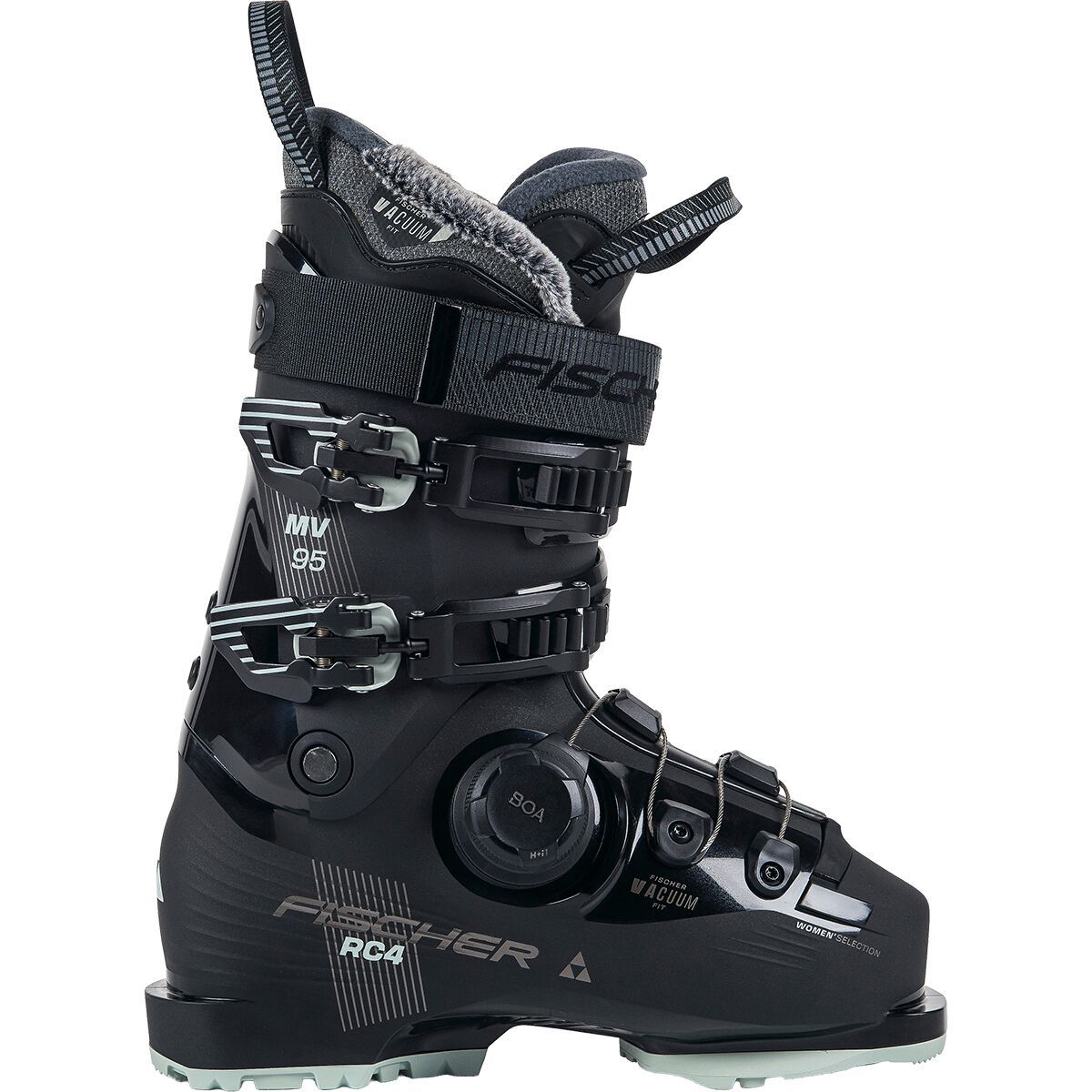 Image of Fischer RC4 95 MV BOA Boot - 2026 - Women's Black, 24.5