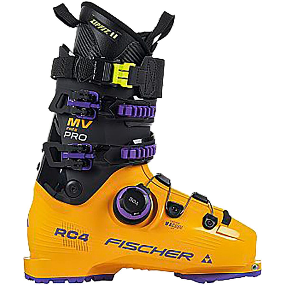 Image of Fischer RC4 FREE PRO MV BOA Boot - 2026 Orange, 28.5