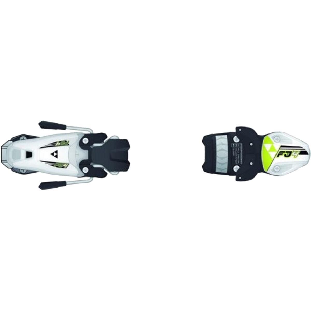 Image of Fischer Fj4 Ac Ski Bindings - 2019 White/Yellow, 74mm