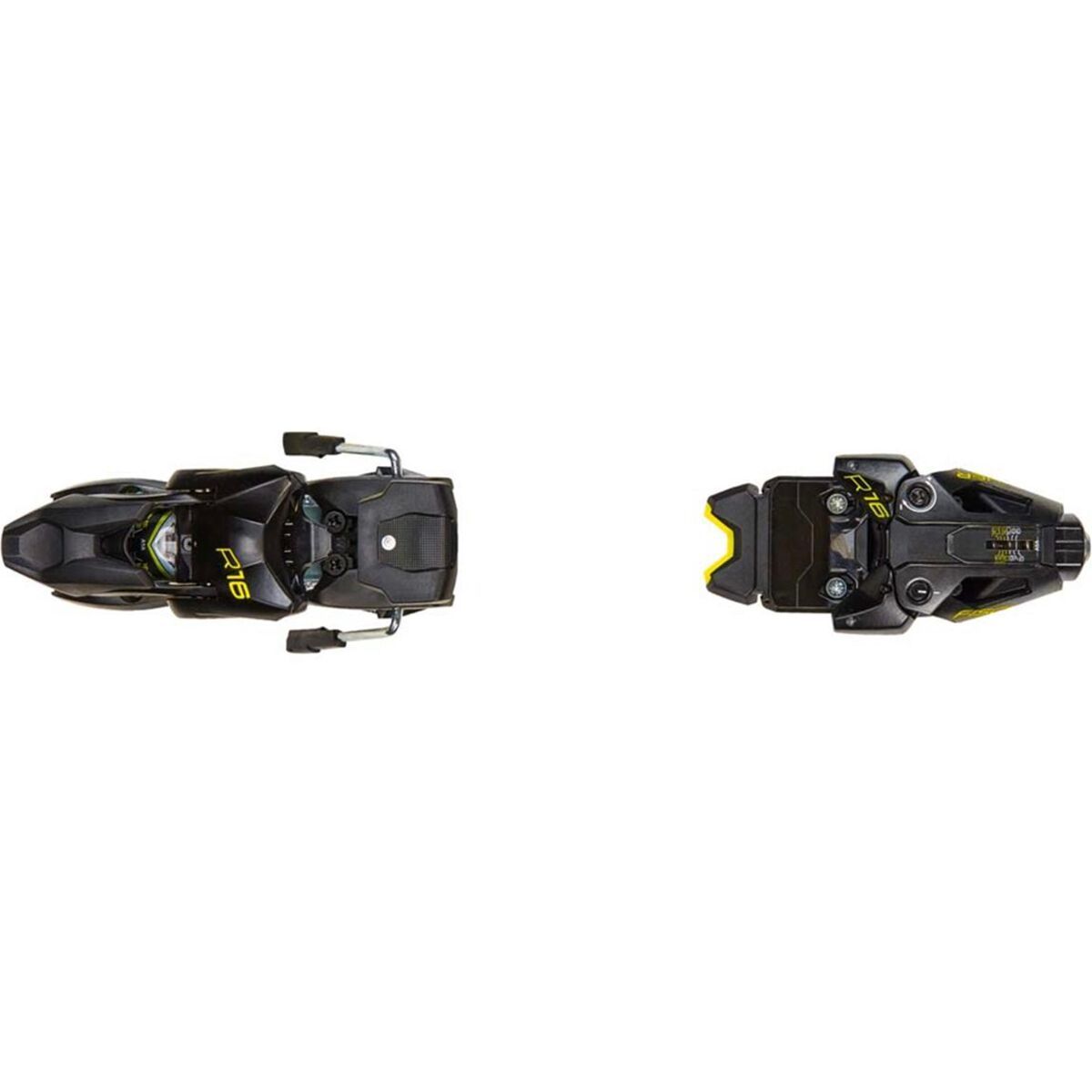 Image of Fischer R 16 Ski Bindings - 2024 Black/Yellow, 85mm