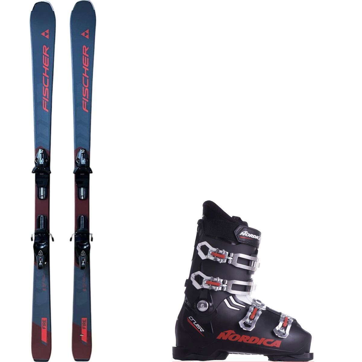Fischer RC Fire SLR Pro Package Ski