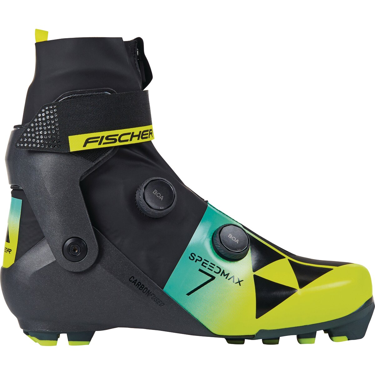 Image of Fischer Speedmax 7 BOA Skate Boot - 2027 Black, 43.0