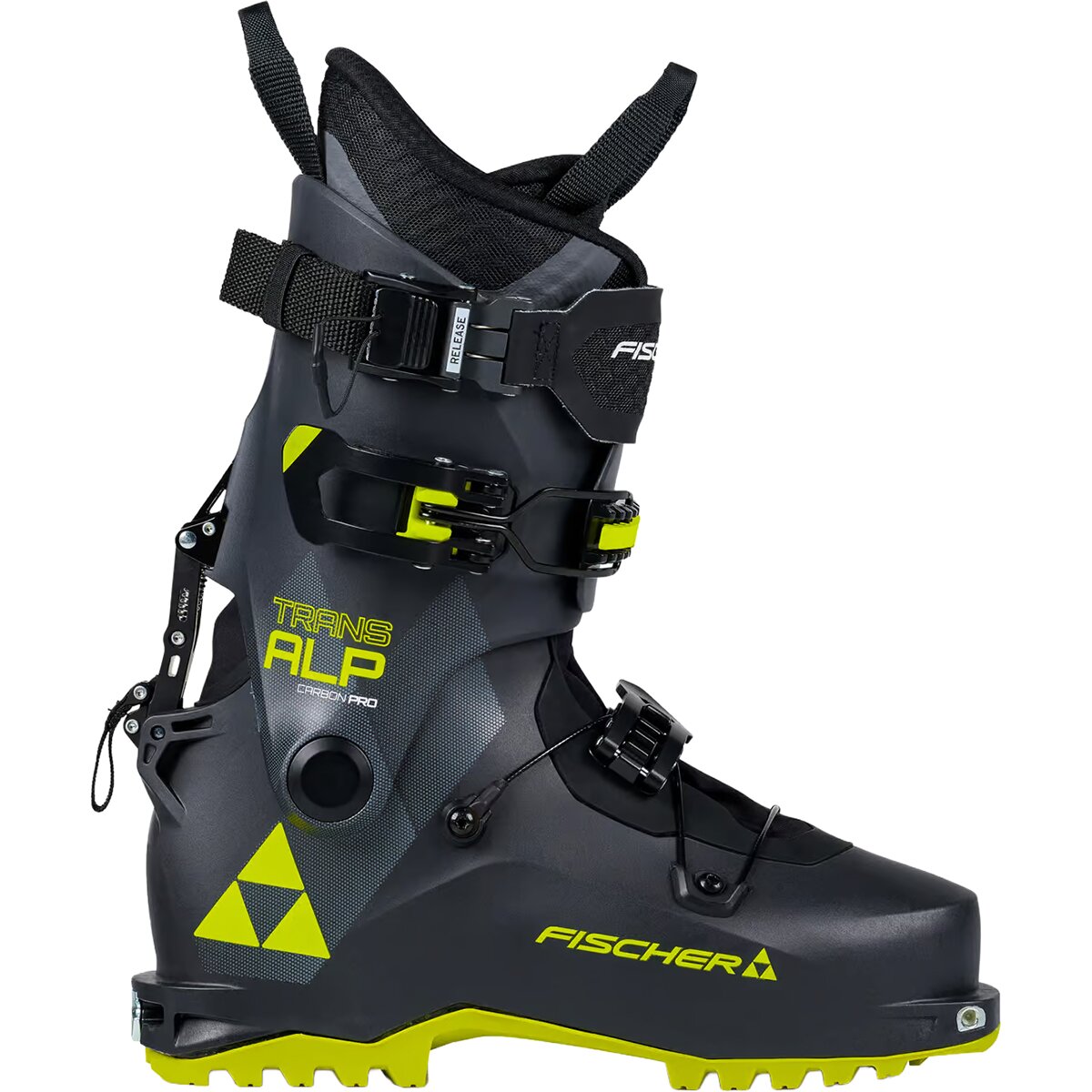 Image of Fischer Transalp Carbon Pro Ski Boot - 2027 Black, 26.5