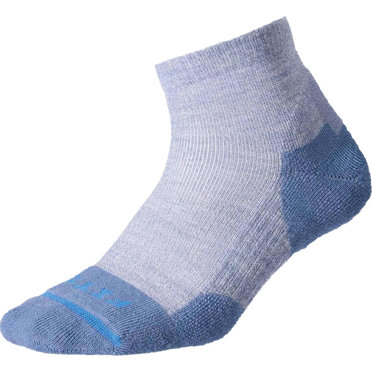 Image of FITS Light Hiker Quarter Socks Ocean, L