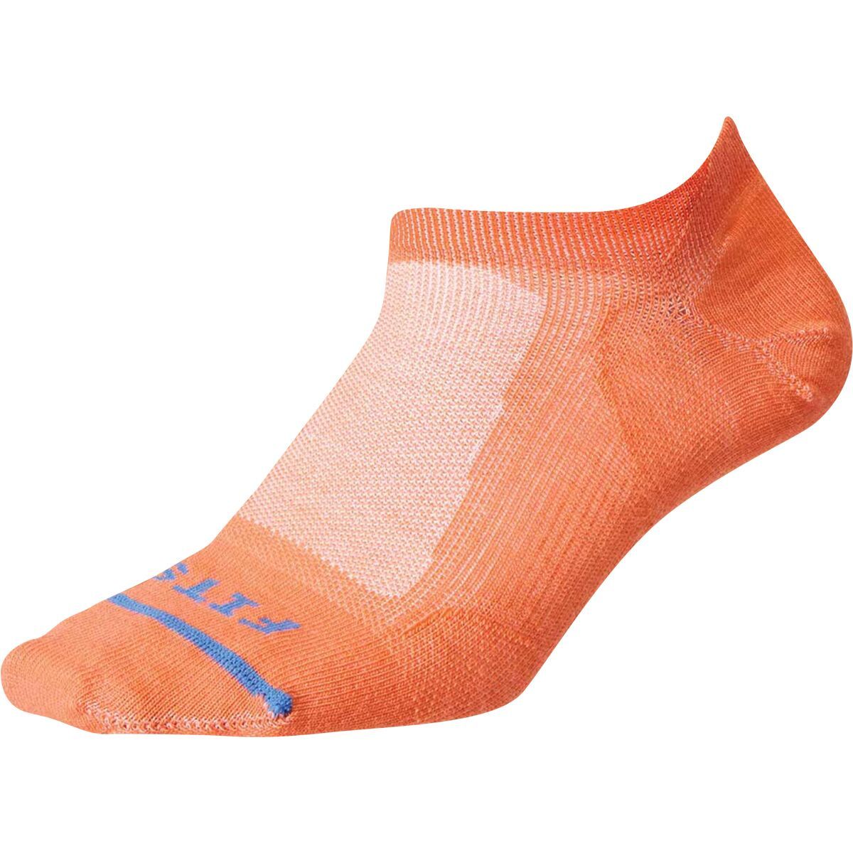 Image of FITS Ultra Light Runner No Show Socks - Men's Tiger Lilly, L