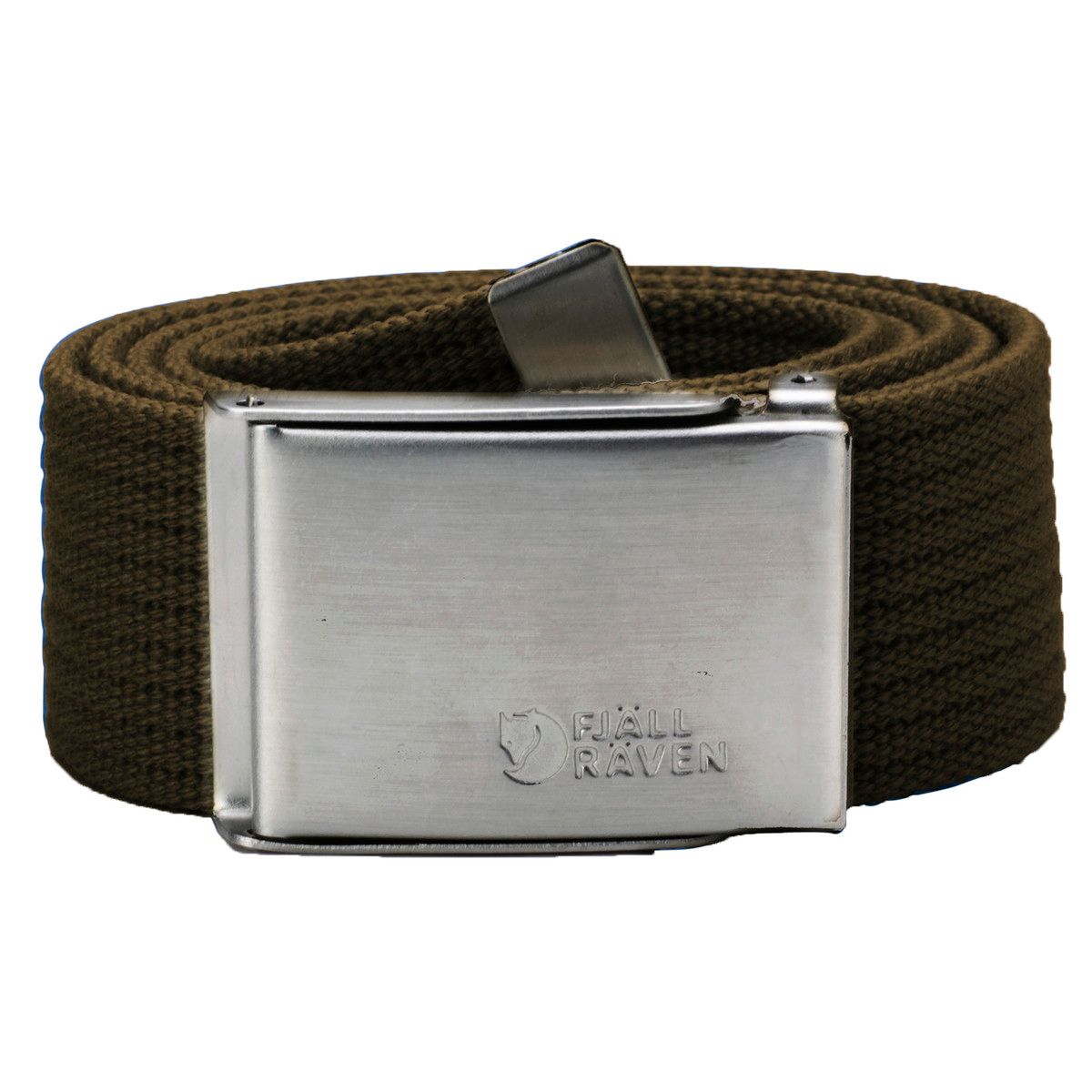 Image of Fjallraven Canvas Belt - Men's Dark Olive, One Size