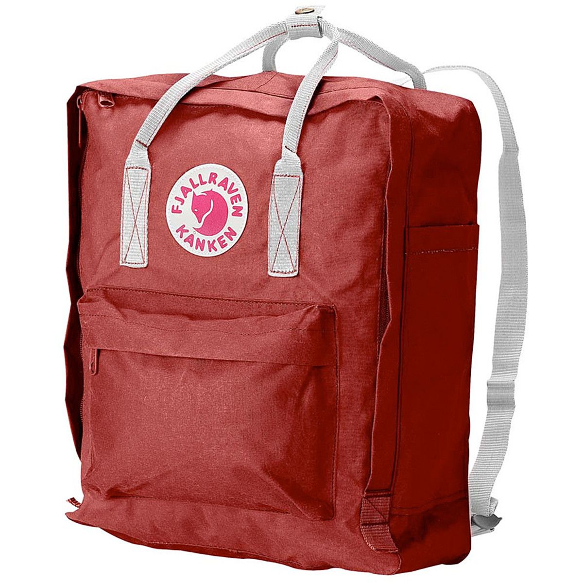 Fjallraven Kanken 16L Backpack Ox Red/White, One Size