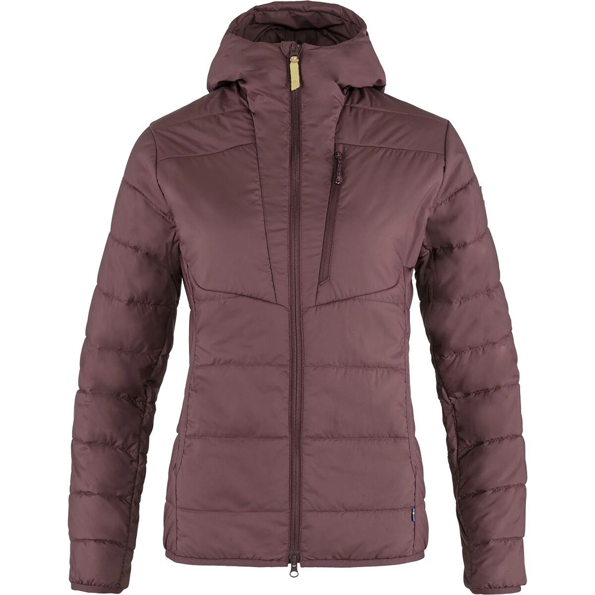 Fjallraven Keb Loft Insulated Hooded Jacket - Women's Light Garnet, XXS