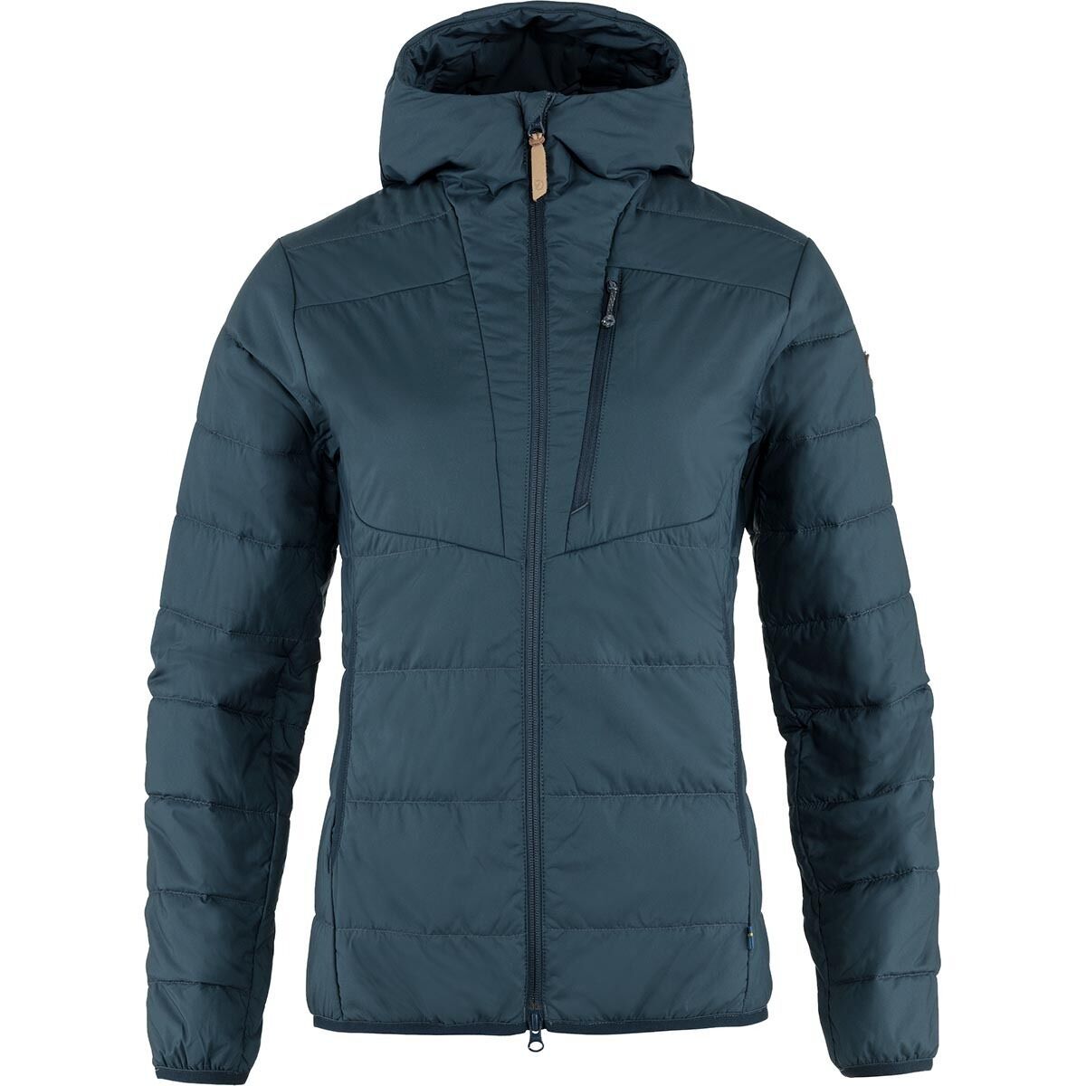 Image of Fjallraven Keb Loft Insulated Hooded Jacket - Women's Mountain Blue, XS