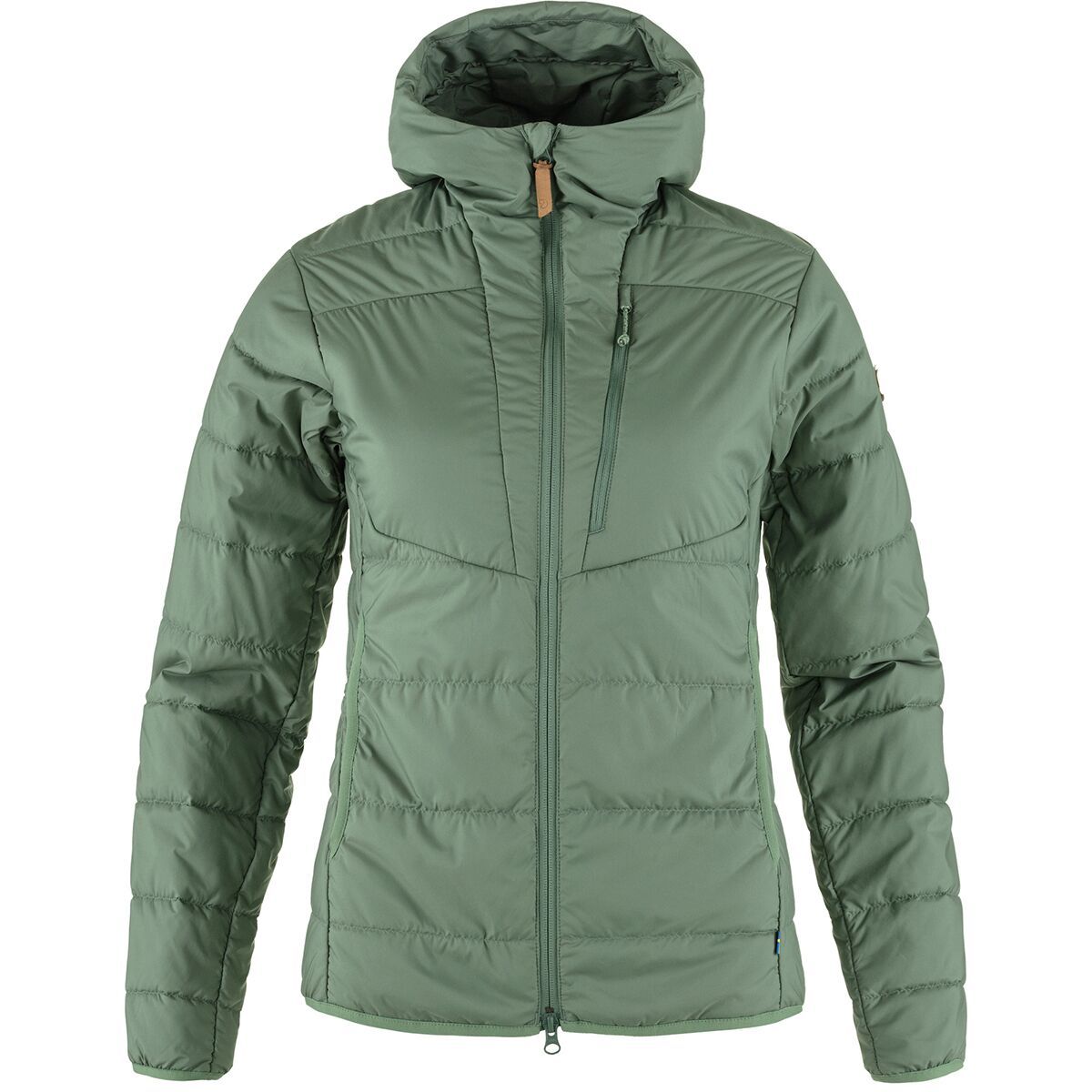 Fjallraven Keb Loft Insulated Hooded Jacket - Women's Patina Green, S