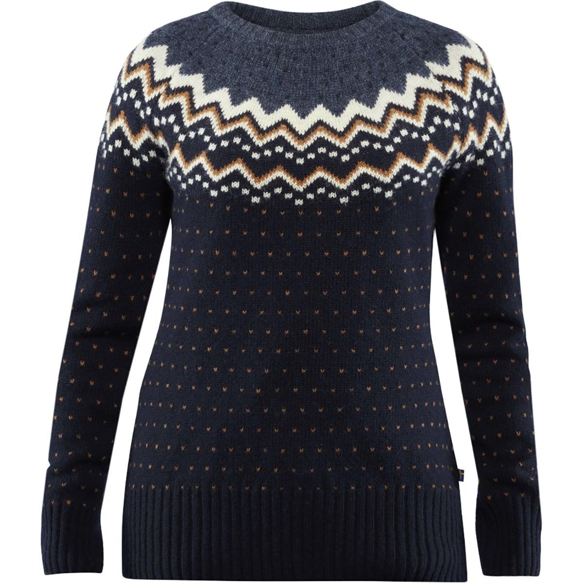 Image of Fjallraven Ovik Knit Sweater - Women's Dark Navy, S