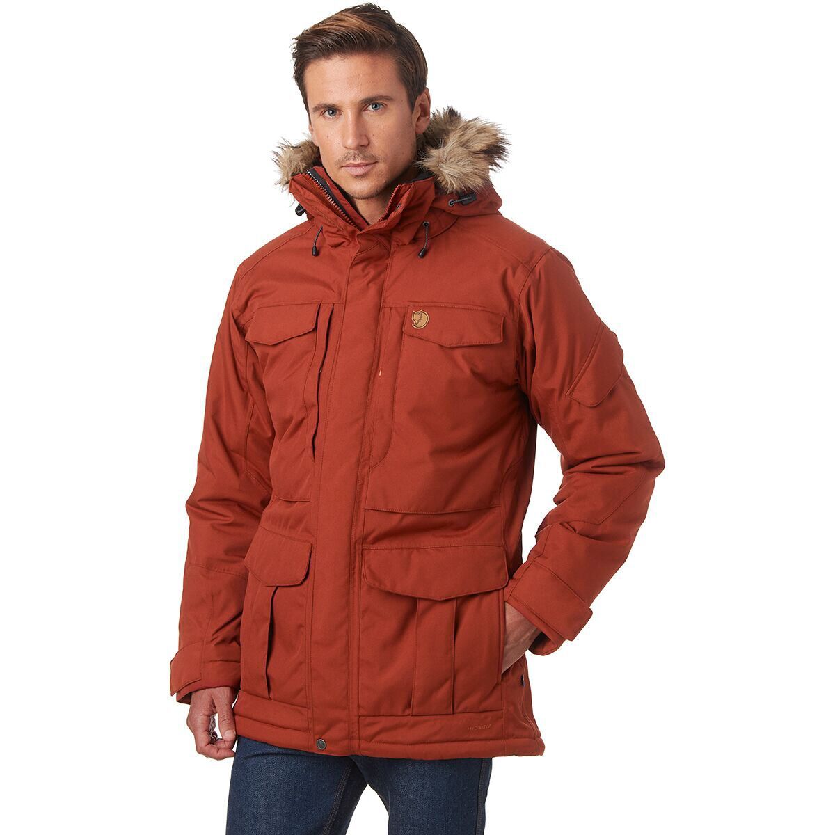 Fjallraven Nuuk Parka - Men's Autumn Leaf, M