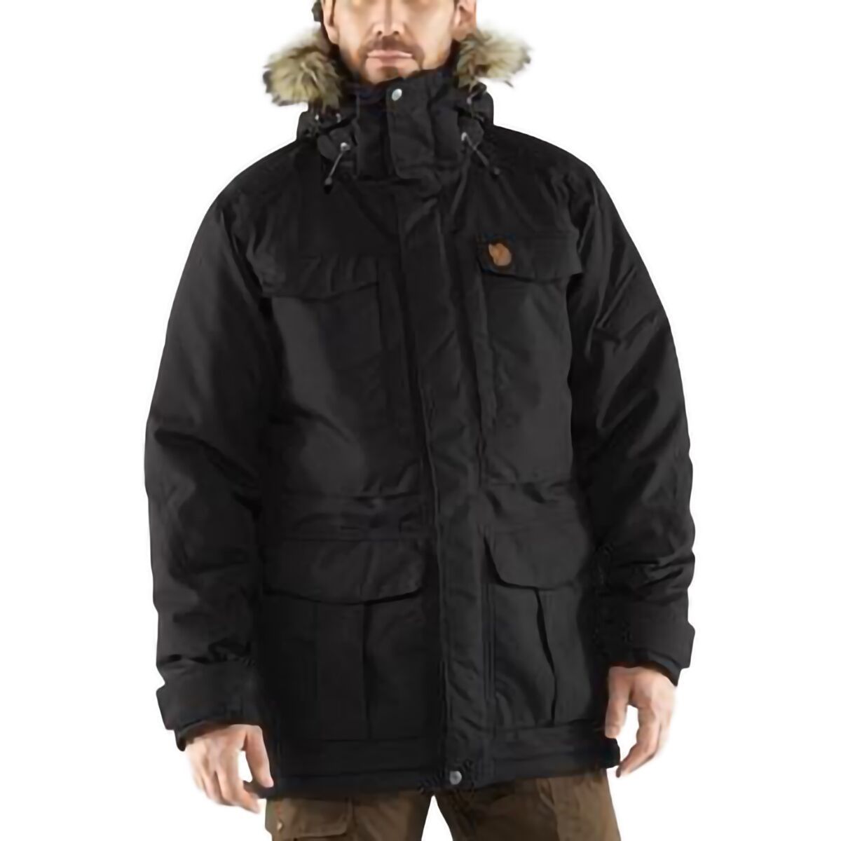 Fjallraven Nuuk Parka - Men's Black, XS