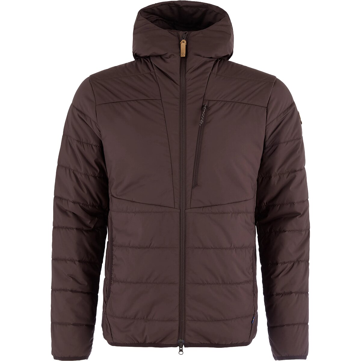 Image of Fjallraven Keb Padded Hooded Jacket - Men's Black Oak, M