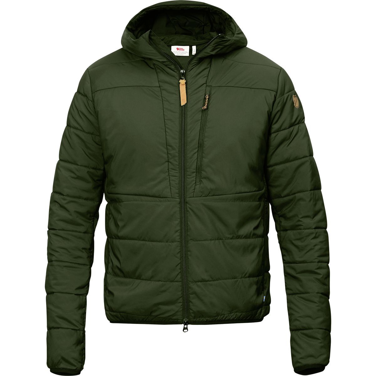 Fjallraven Keb Padded Hooded Jacket - Men's Olive, XS