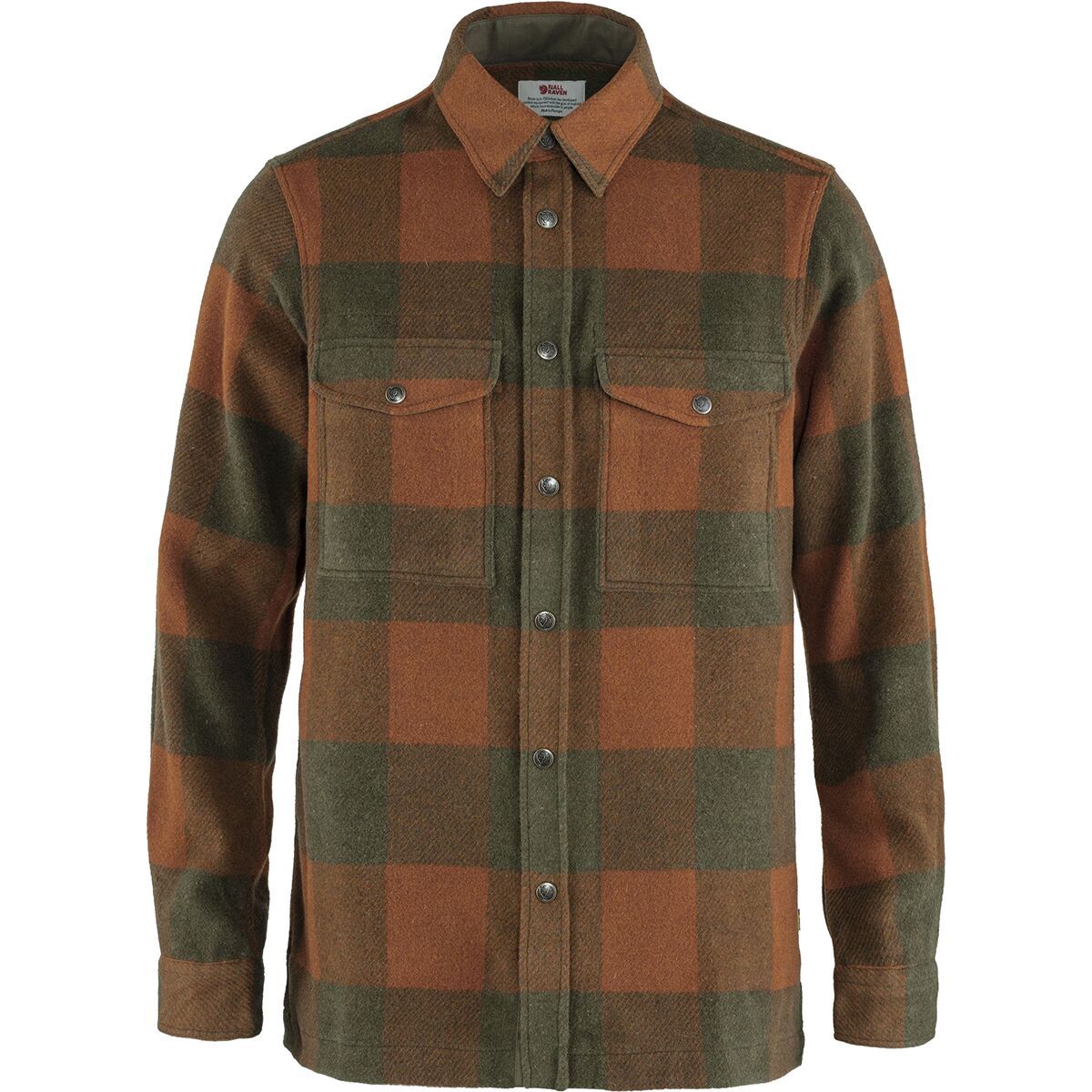 Image of Fjallraven Canada Shirt Jacket - Men's Autumn Leaf/Laurel Green, S