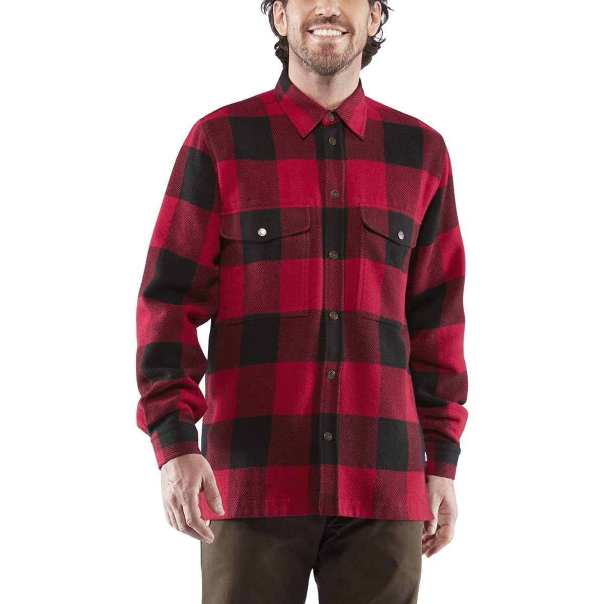 Image of Fjallraven Canada Shirt Jacket - Men's Red, 3XL