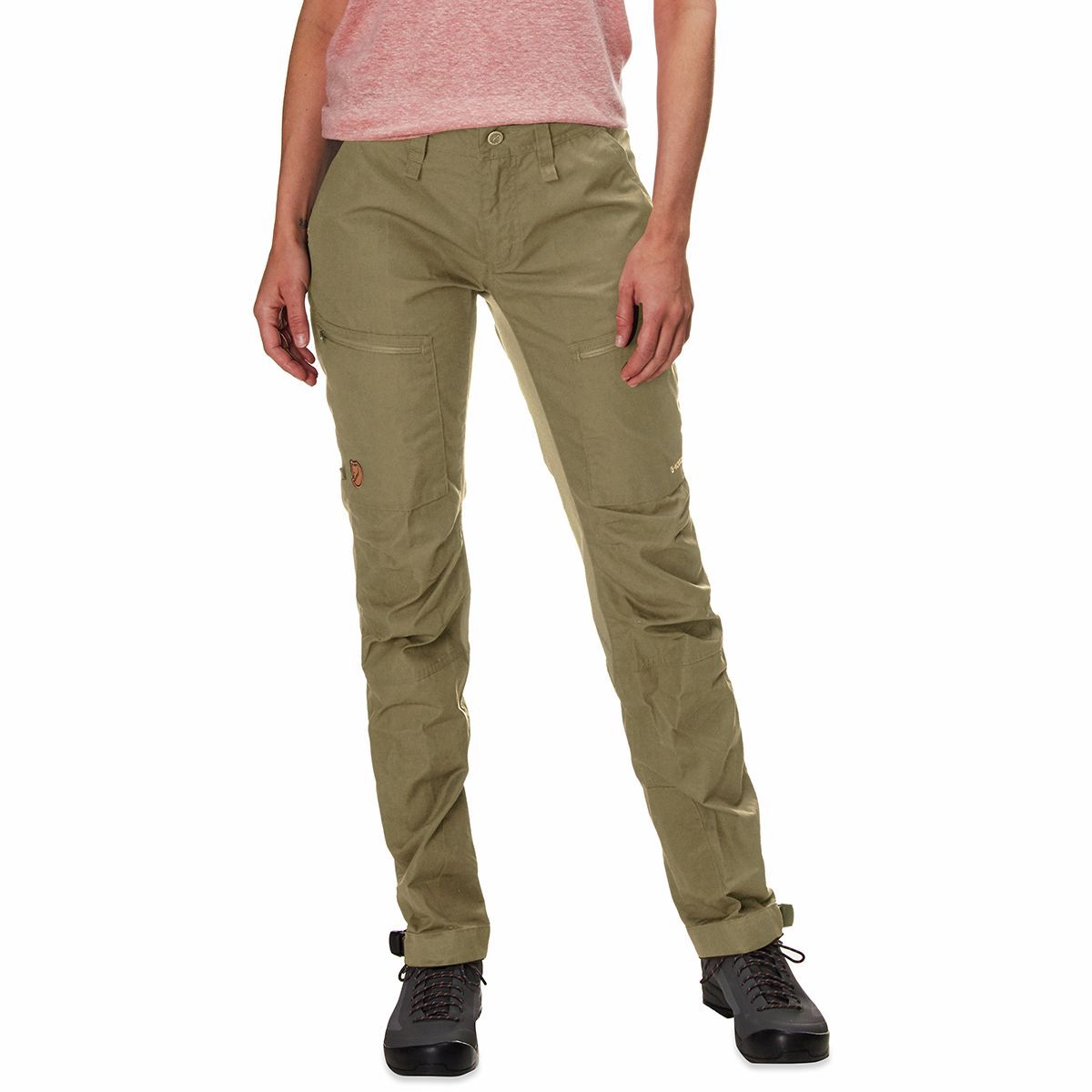 Fjallraven Abisko Lite Trekking Pant - Women's Sand/Tarmac, US 27/EU 36
