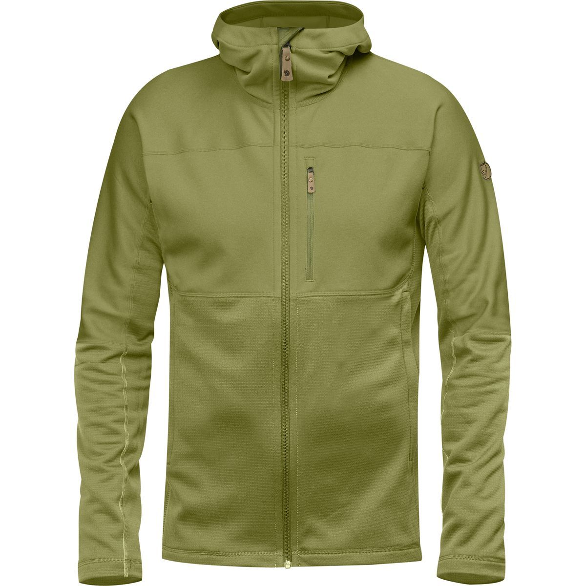 Fjallraven Abisko Trail Hooded Fleece Jacket - Men's Meadow Green, L