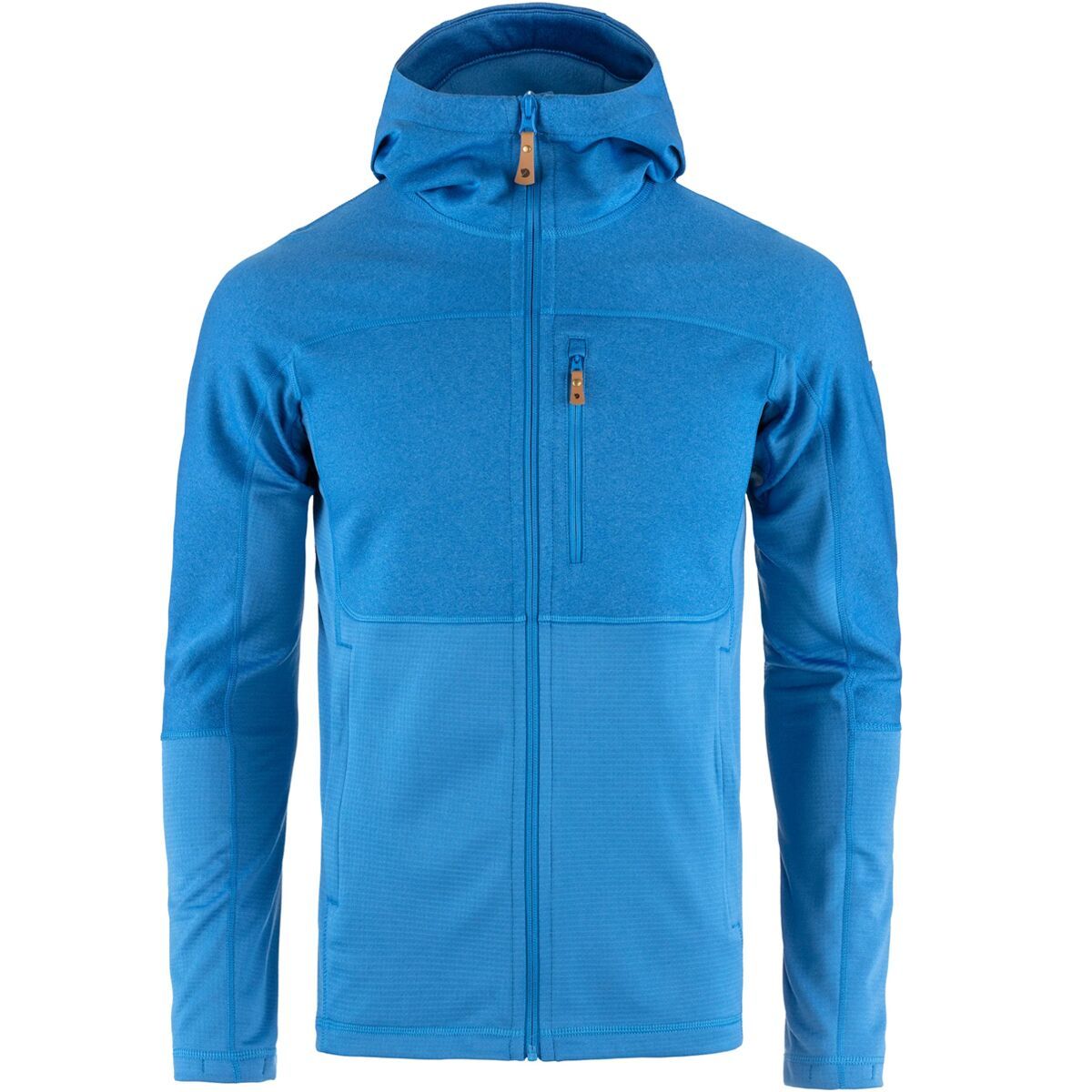 Image of Fjallraven Abisko Trail Hooded Fleece Jacket - Men's UN Blue, XL