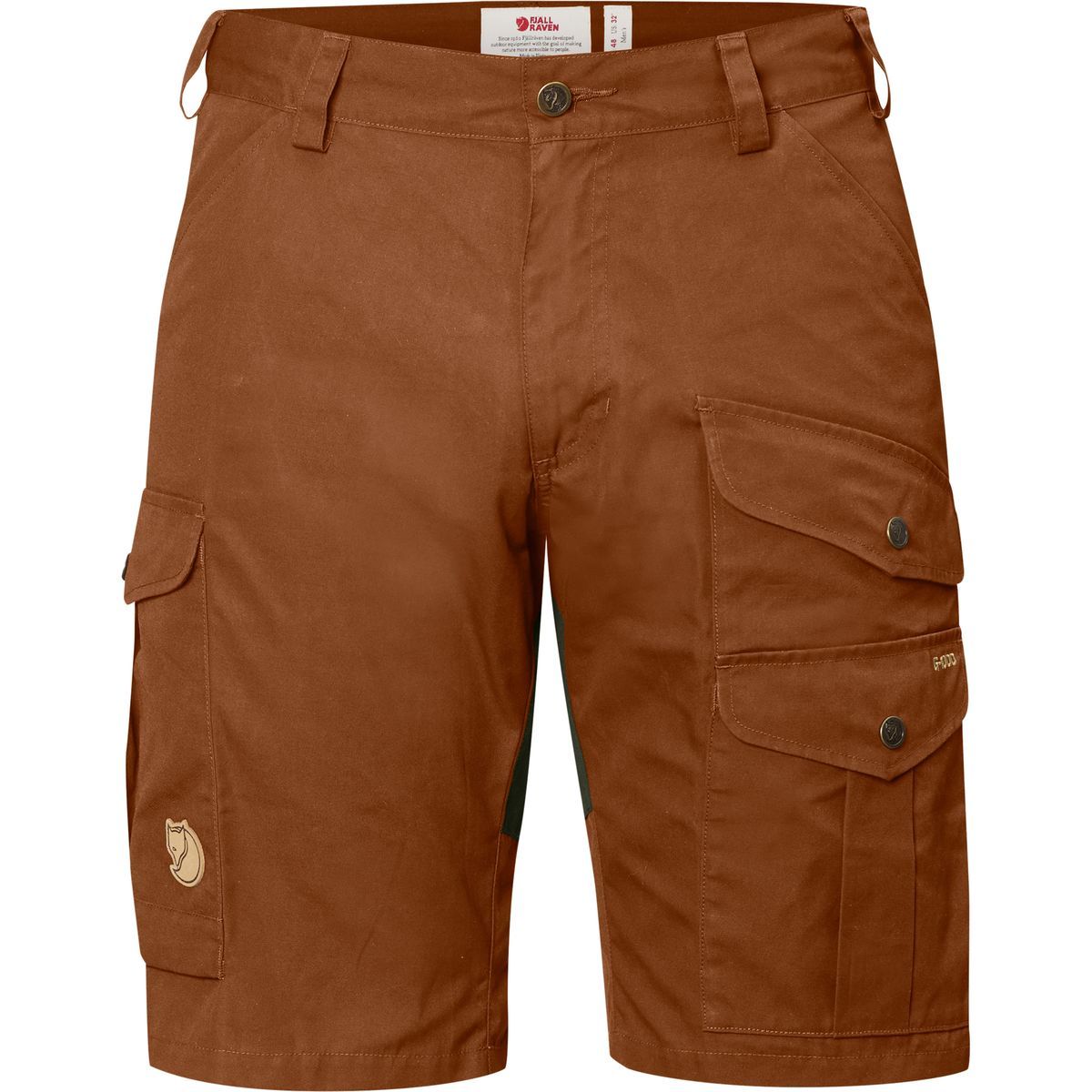 Fjallraven Barents Pro Short - Men's Rust/Mountain Grey, US 33-34/EU 50