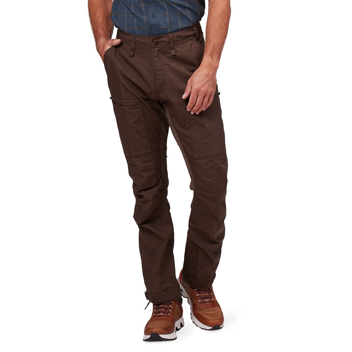 Fjallraven Abisko Lite Trekking Trouser - Men's Dark Olive/Dark Olive, US 36/EU 52