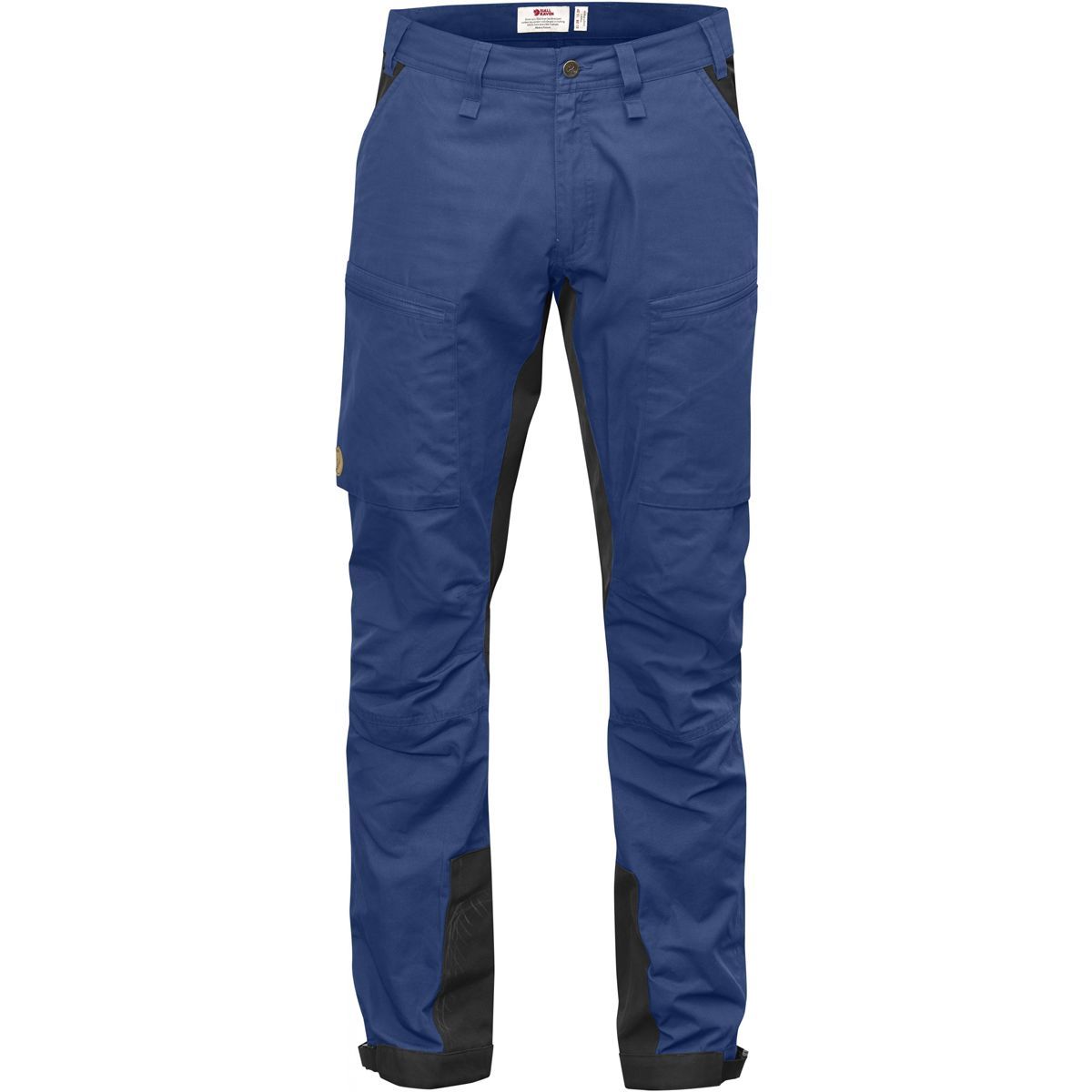Fjallraven Abisko Lite Trekking Trouser - Men's Deep Blue/Dark Grey, US 36/EU 52