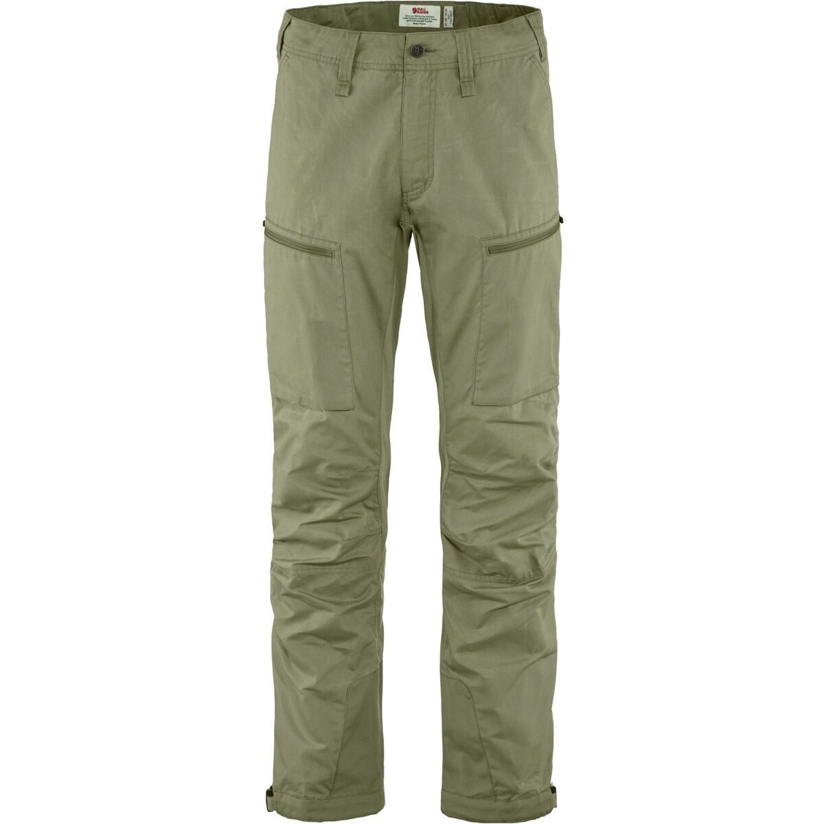Fjallraven Abisko Lite Trekking Trouser - Men's Light Olive, US 41-42/EU 60