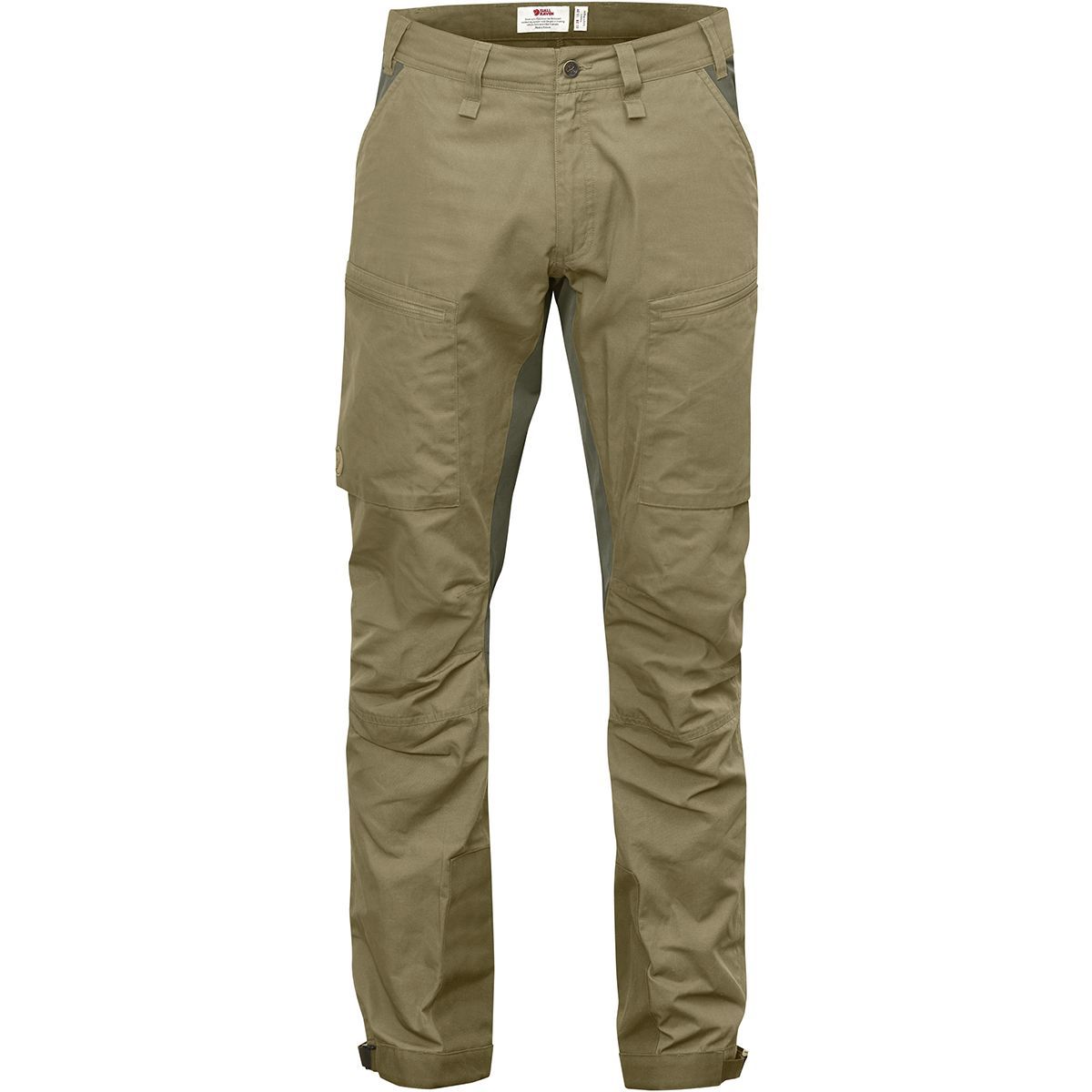 Fjallraven Abisko Lite Trekking Trouser - Men's Sand/Tarmac, US 30-31/EU 46