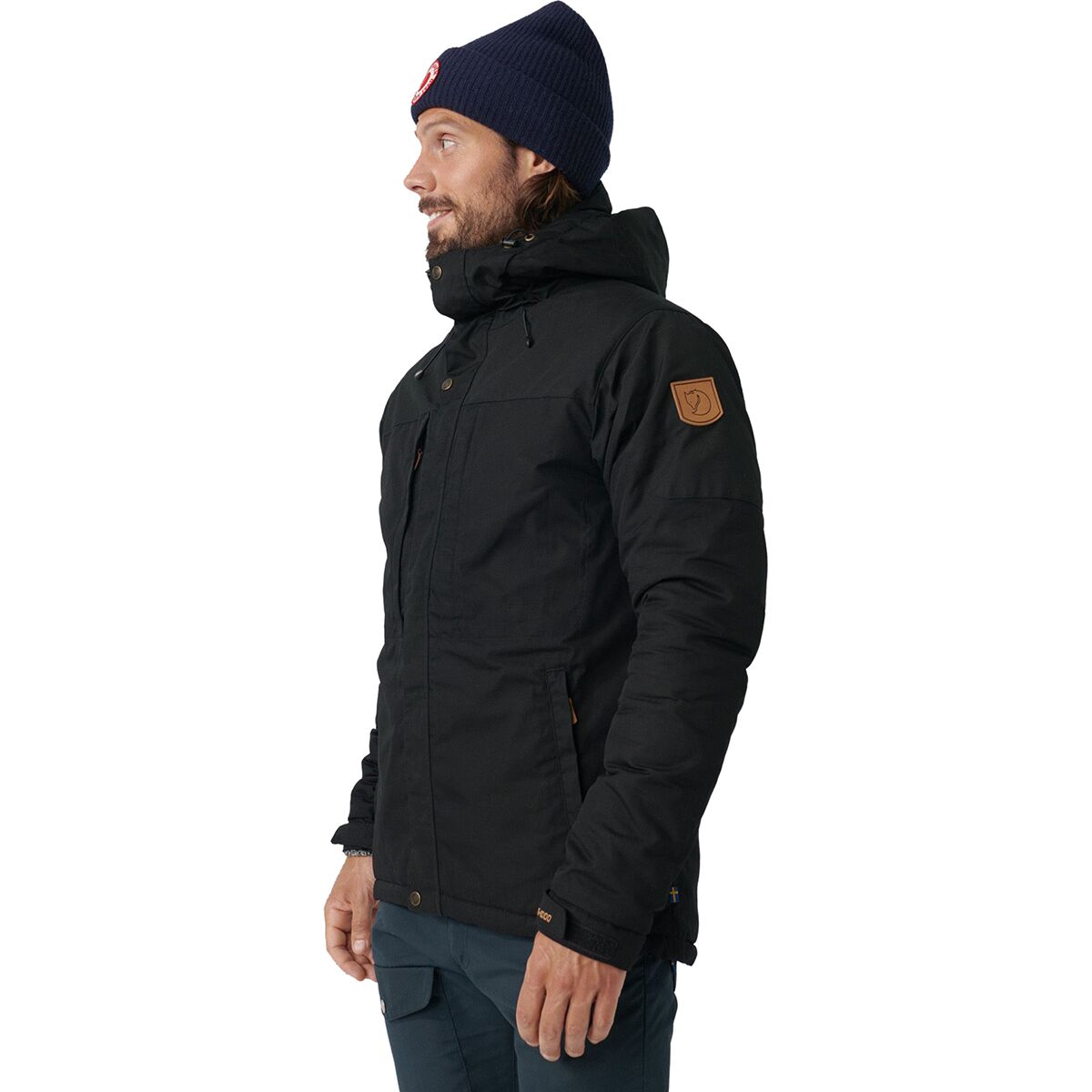 Image of Fjallraven Skogso Padded Jacket - Men's Black, XXL