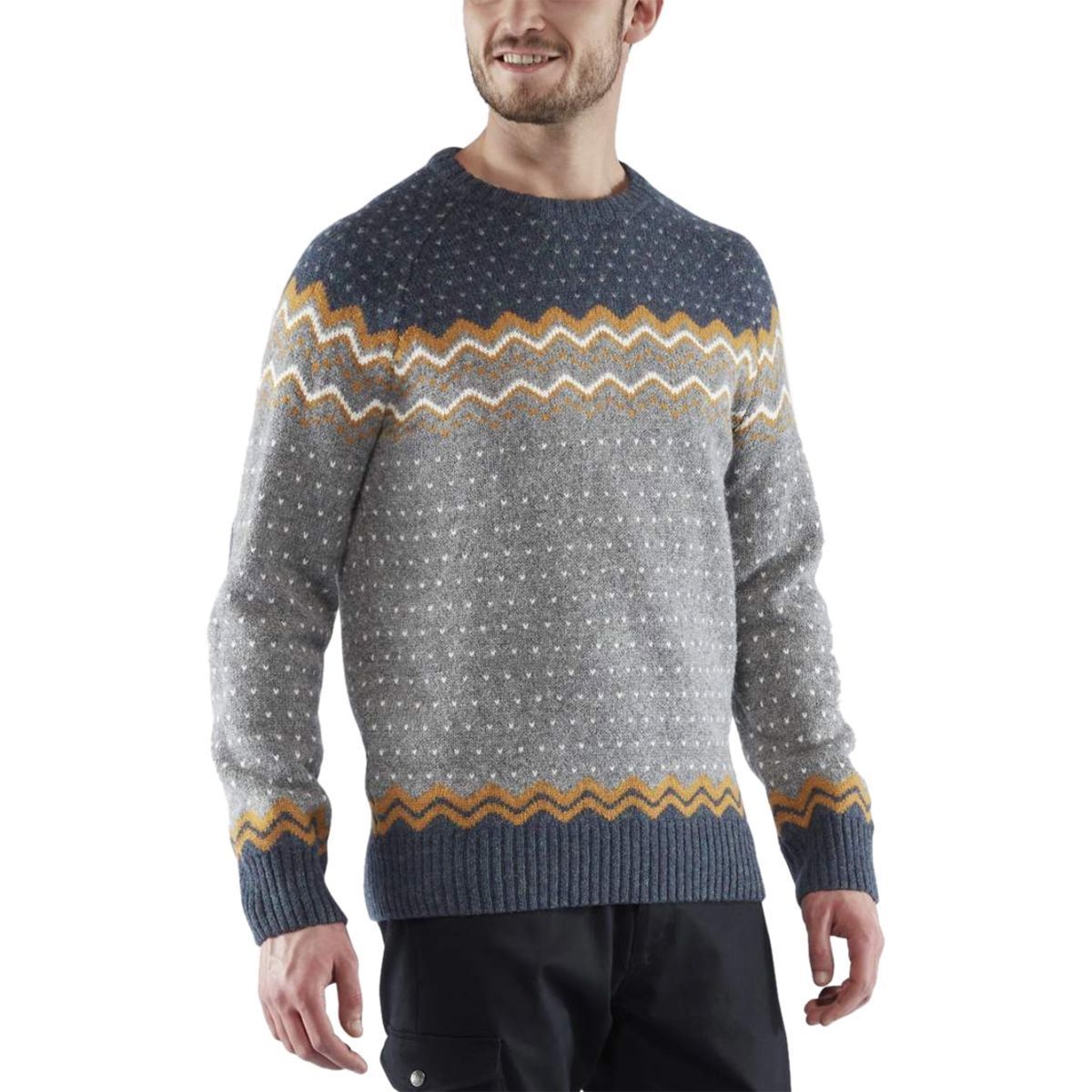 Fjallraven Ovik Knit Sweater - Men's Acorn L product image