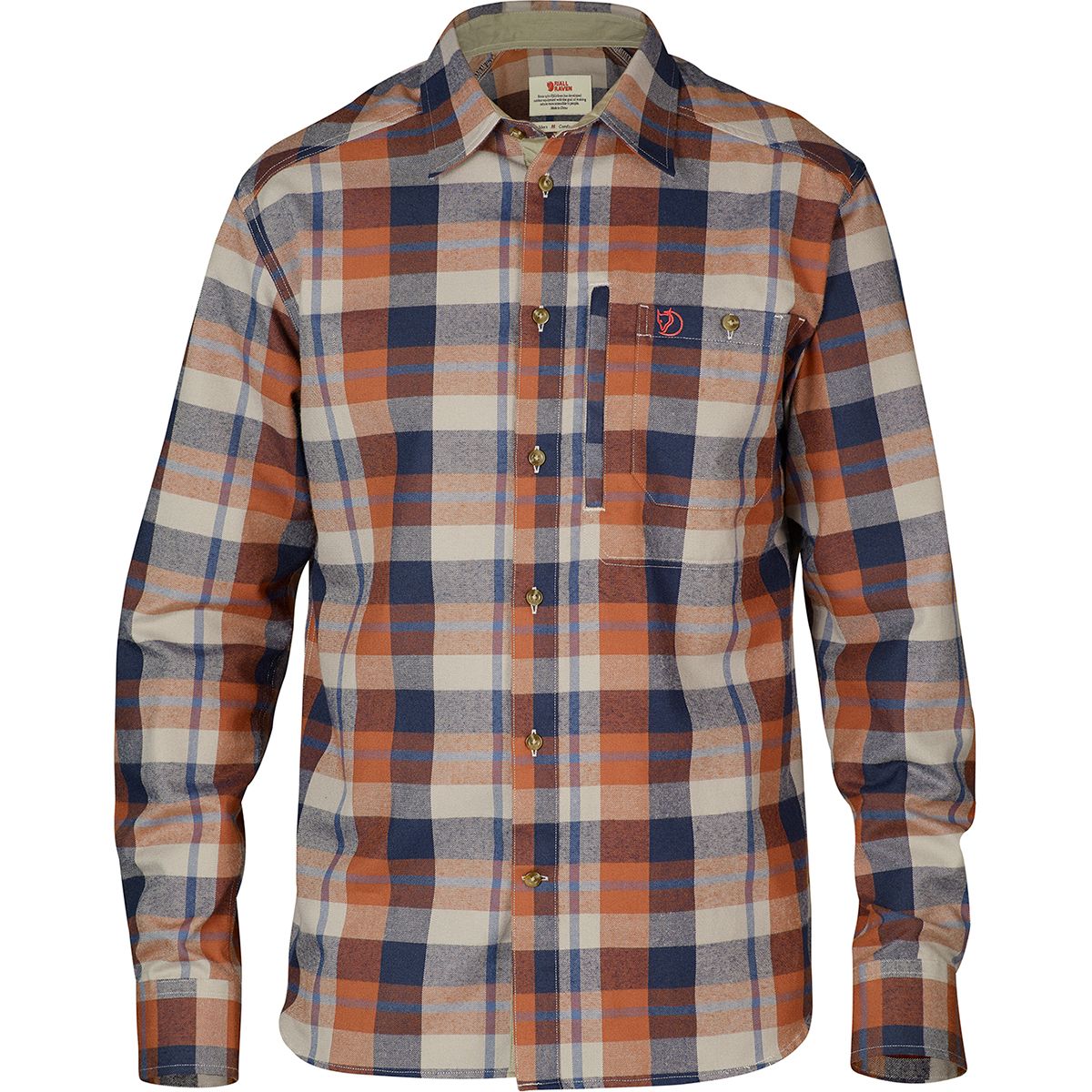 Fjallraven Fjallraven Fjallglim Flannel Shirt - Men's Autumn Leaf Red, S