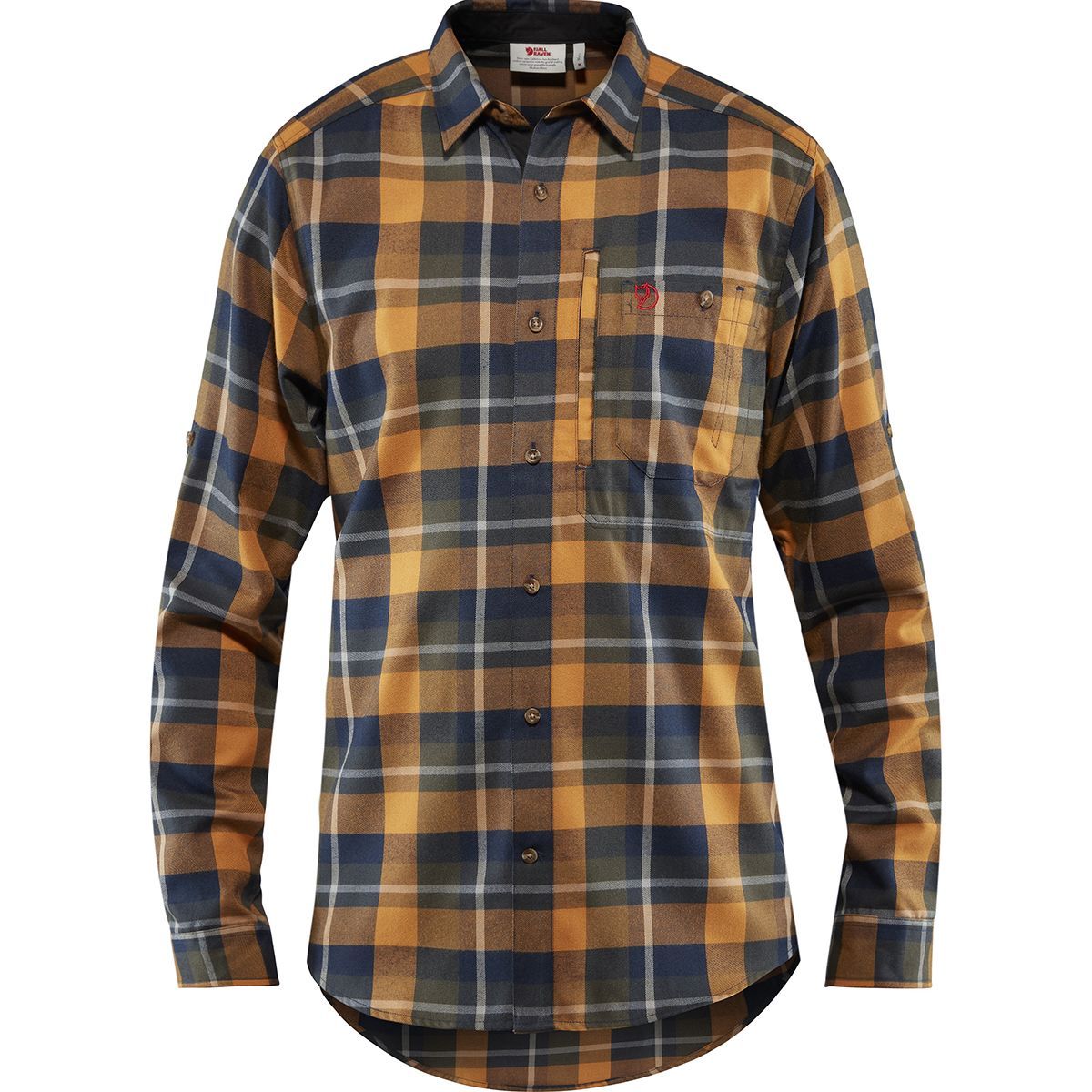 Fjallraven Fjallglim Flannel Shirt - Men's Deep Forest, XXL