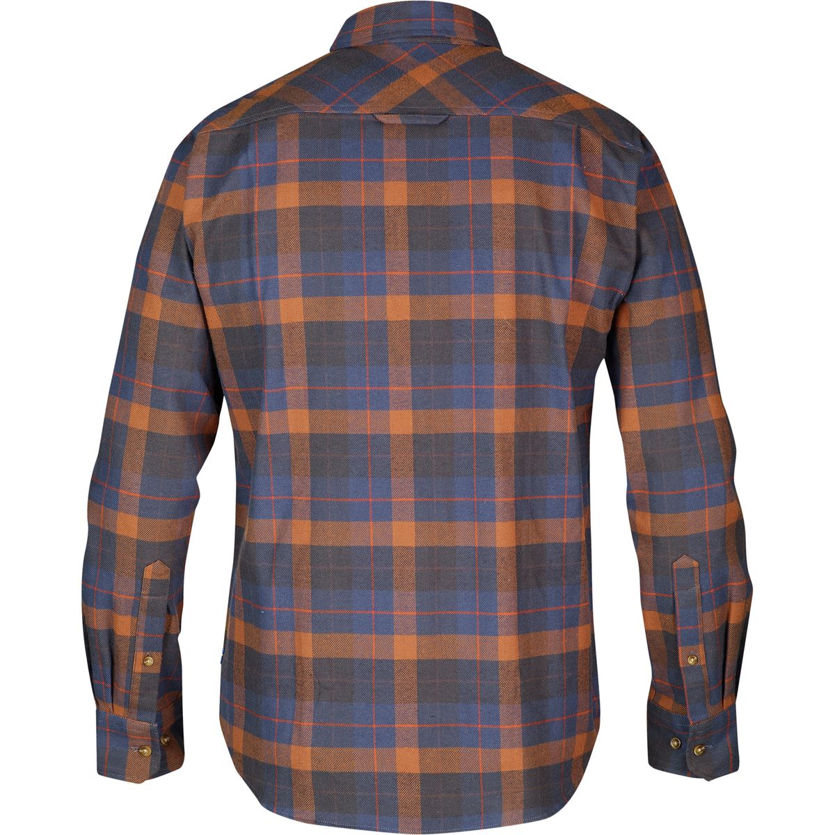 Fjällräven SINGI HEAVY FLANNEL SHIRT M - Overhemd - chalk white/dark navy/crème