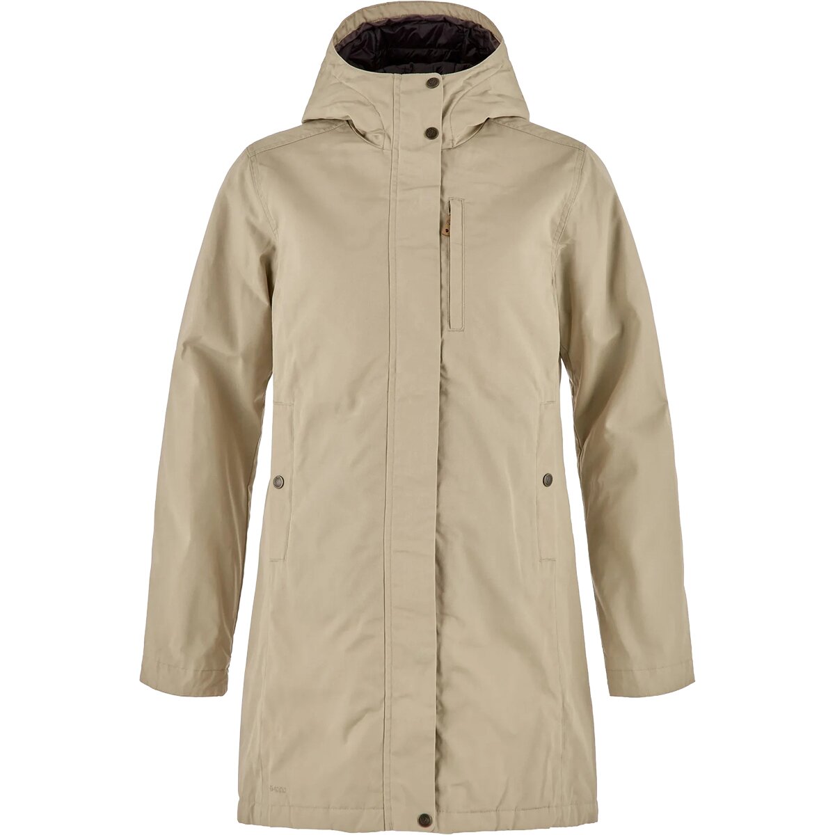 Image of Fjallraven Kiruna Padded Parka - Women's Fossil, L