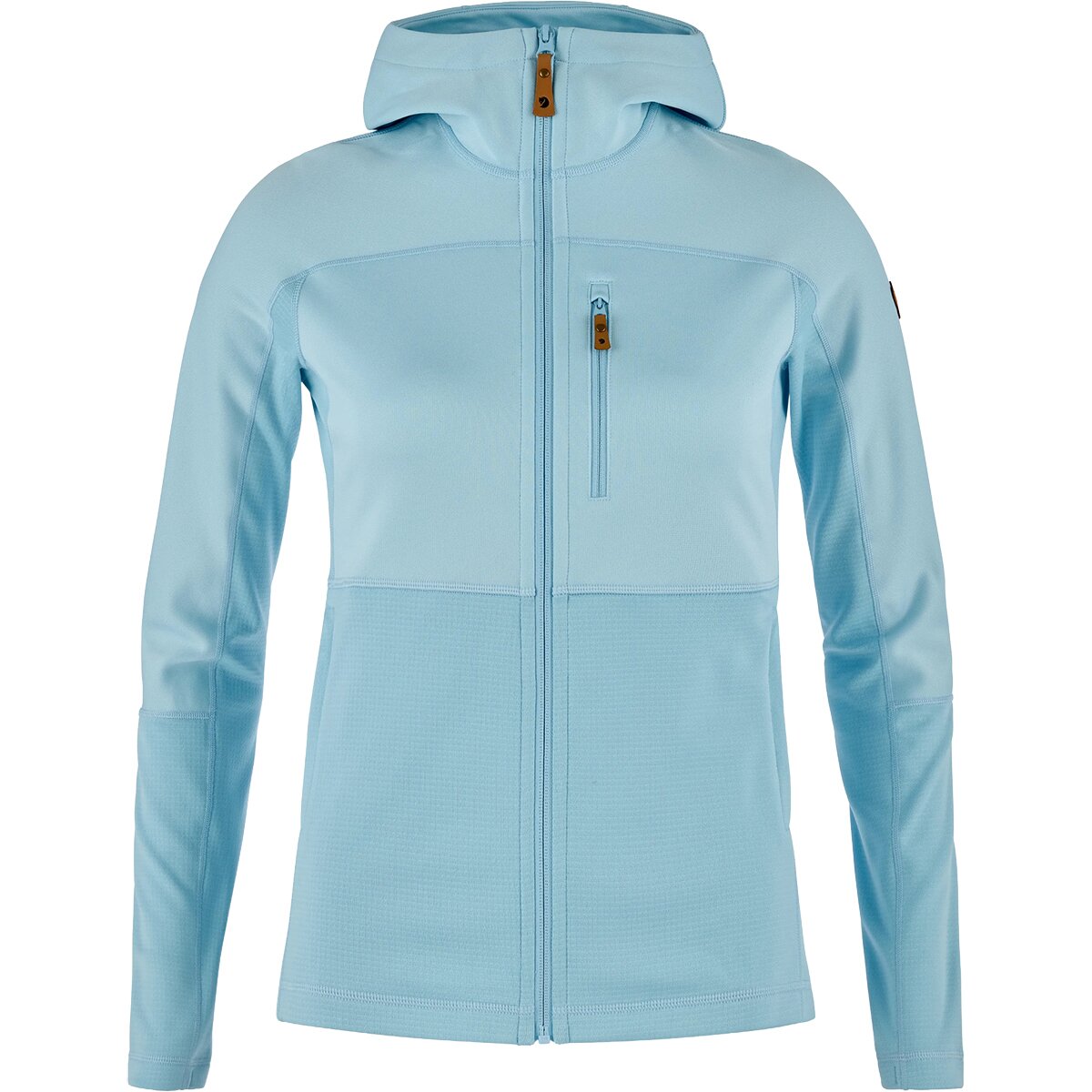 Image of Fjallraven Abisko Trail Fleece Jacket - Women's Breeze Blue, XL
