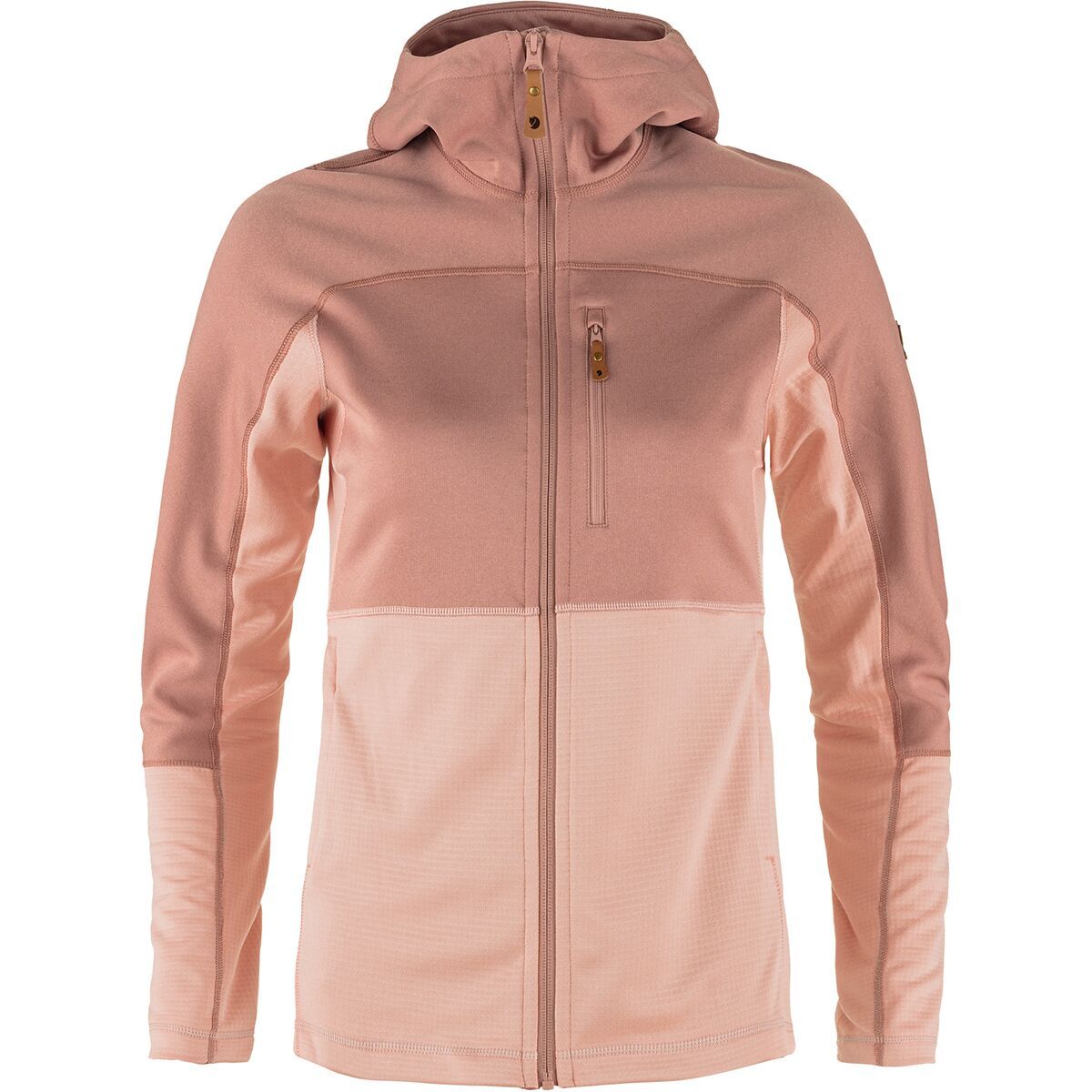 Image of Fjallraven Abisko Trail Fleece Jacket - Women's Chalk Rose/Dusty Rose, M