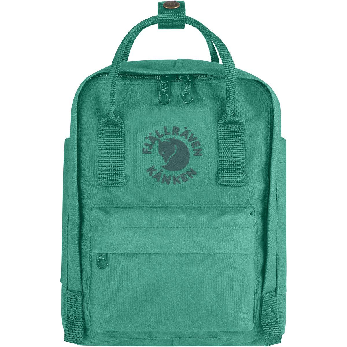 Fjallraven Re-Kanken Mini 7L Backpack - Kids' Emerald, One Size