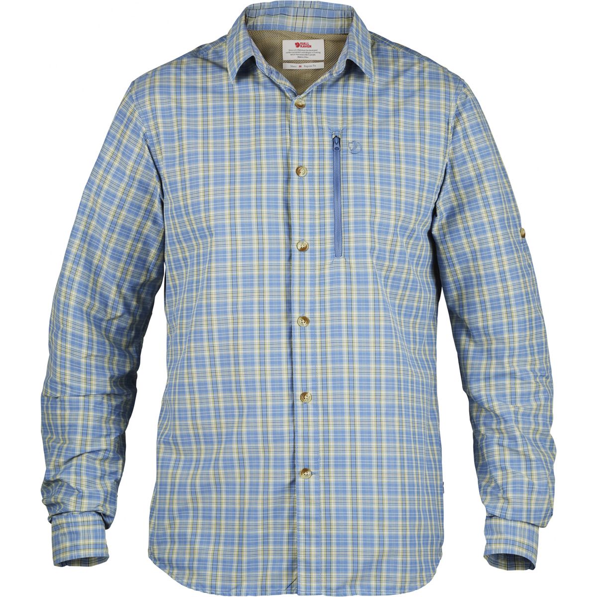 Fjallraven Abisko Plaid Hike Long-Sleeve Shirt - Men's - Clothing
