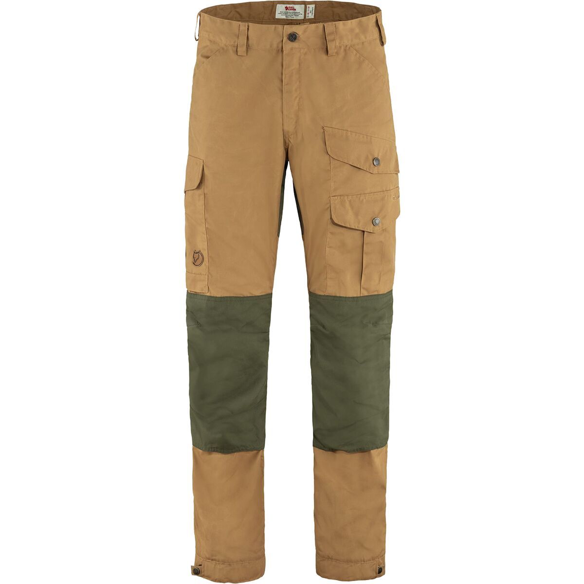 Fjallraven Vidda Pro Long Pant - Men's Buckwheat Brown/Laurel Green, US 33-34/EU 50