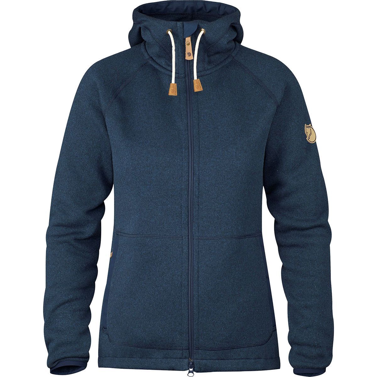 Fjallraven Ovik Fleece Hooded Jacket - Women's Navy, XXS