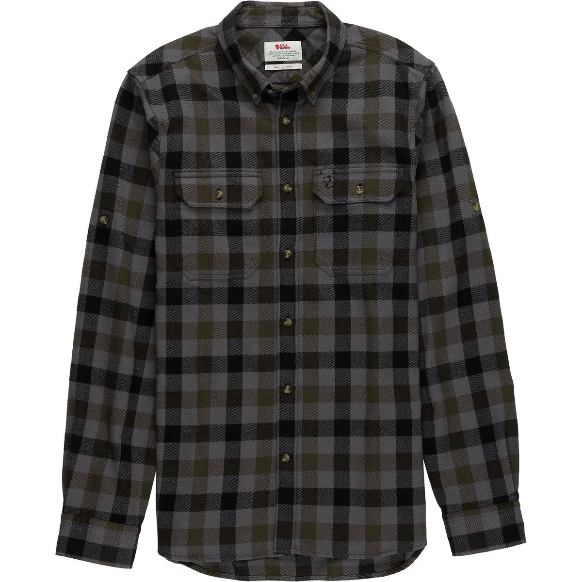 Fjallraven Skog Shirt - Men's Black, XS