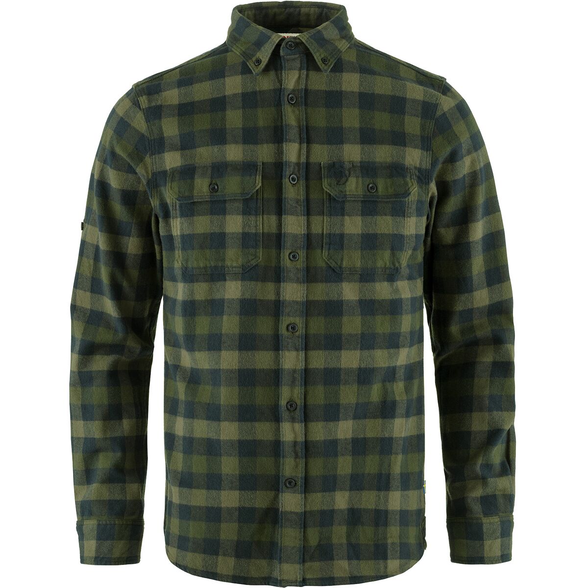Image of Fjallraven Skog Shirt - Men's Deep Forest/Laurel Green, M