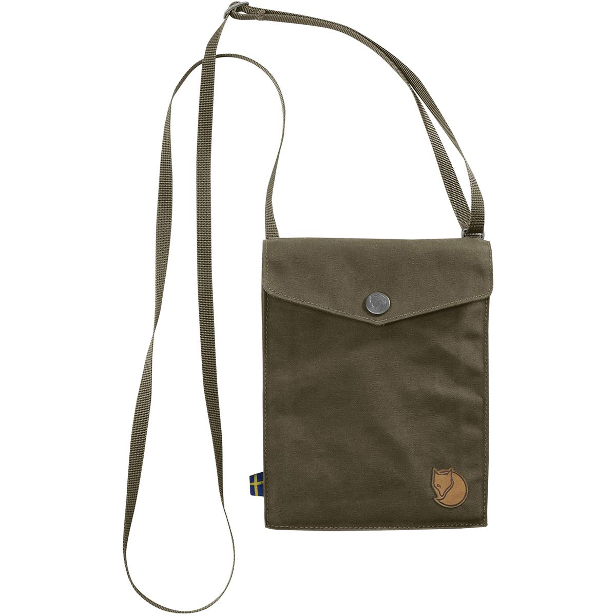 Image of Fjallraven Pocket Shoulder Bag - Women's Dark Olive, One Size
