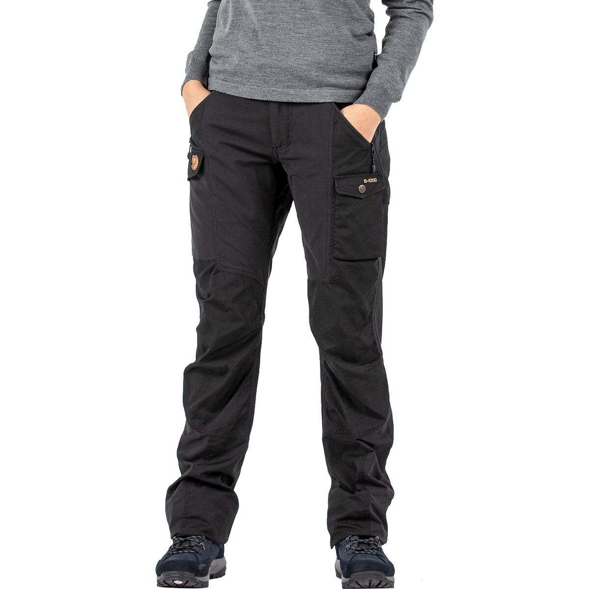 Fjallraven Fjallraven Nikka Curved Trouser - Women's Black, US 28.5/EU 38