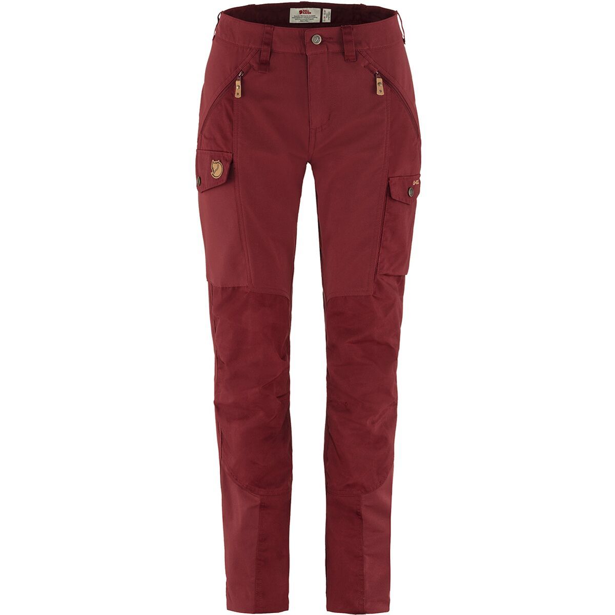 Fjallraven Nikka Curved Trouser - Women's Bordeaux Red, US 30.5/EU 40