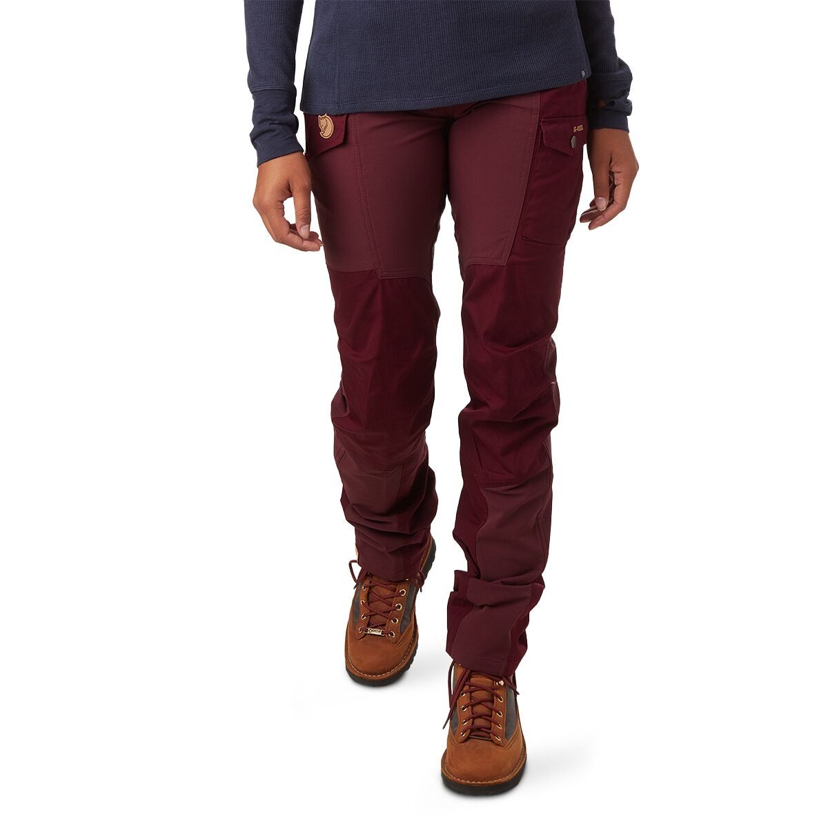 Fjallraven Nikka Curved Trouser - Women's Dark Garnet, US 30.5/EU 40